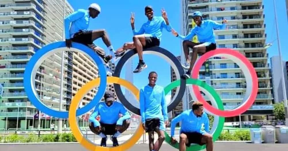 Botswana, Men's relay, Team, Olympics Games Tokyo 2020, Bronze, Netherlands, United States, Silver, Gold