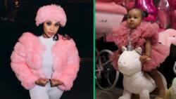 Tamia Mpisane shows off her daughter Miaandy on 2nd birthday, Mzansi expresses mixed reactions