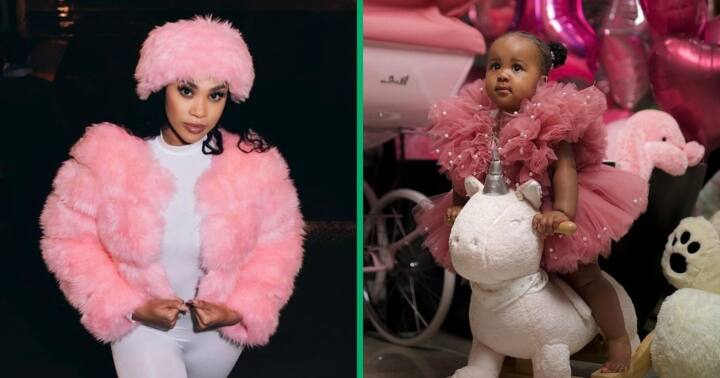 Tamia Mpisane Shows Off Her Daughter Miaandy on 2nd Birthday, Mzansi ...