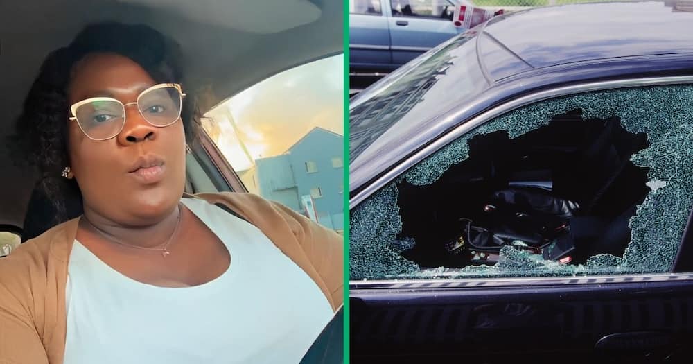A Cape Town woman shares terrifying smash-and-grab experience on TikTok.