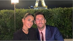 Lionel Messi poses with wife Antonela in Paris, Eiffel Tower glistens in the background