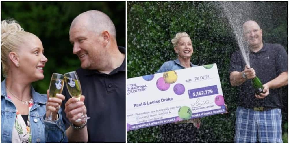 Manquits work as supermarket worker after finding out he won a lottery of N2 billion naira Manquits work as supermarket worker after finding out he won a lottery of N2 billion naira