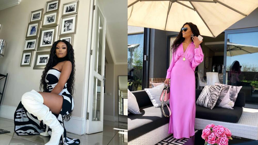 Bonang Matheba's house in Waterfall Bonang Matheba's house in Waterfall