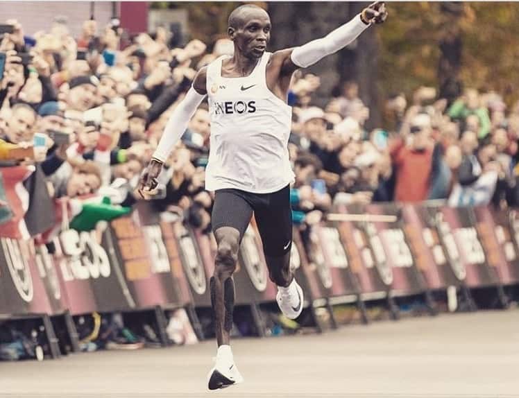 Eliud Kipchoge bio, age, weight, height, family, quotes, training, INEOS, medals, and net worth