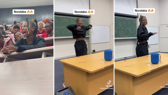 DUT student takes classroom by storm with powerful Zulu poetry performance, video gets 2.4 million views