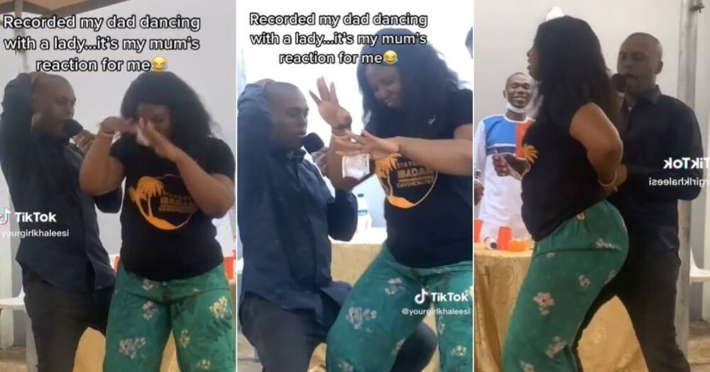 Man dances with another woman as wife watches goes viral on TikTok
