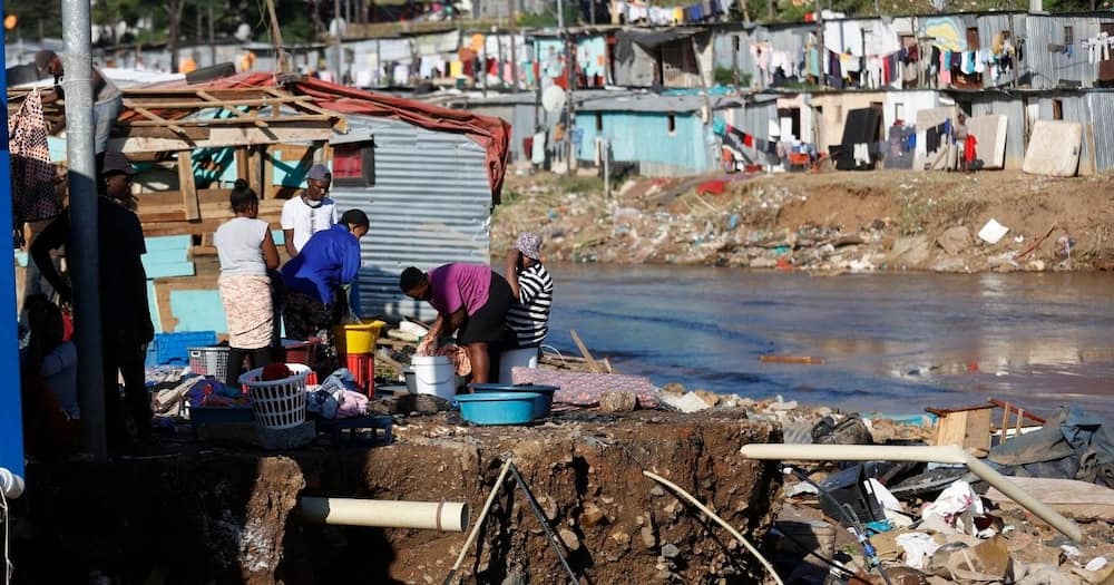 KZN government, displaced, riverbank, premier sihle Zikalala, KZN floods