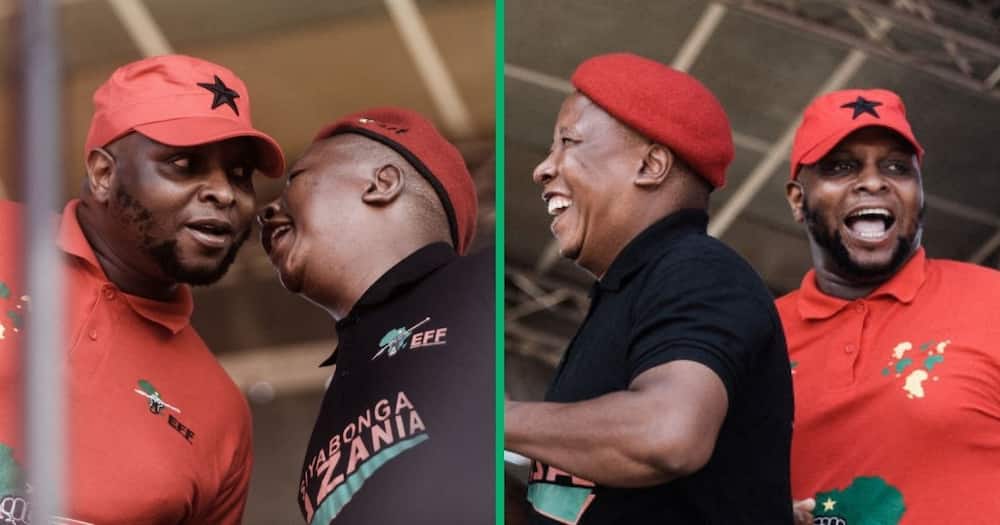 Floyd Shivambu hit back at speculation that there was a division between him and EFF leader Julius Malema