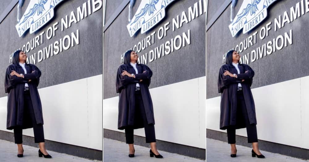 Social media users inspired by a Namibian woman, Ndatega Asheela-Shikalepo, who has been accepted to serve at the Namibian High Court. Image: Facebook