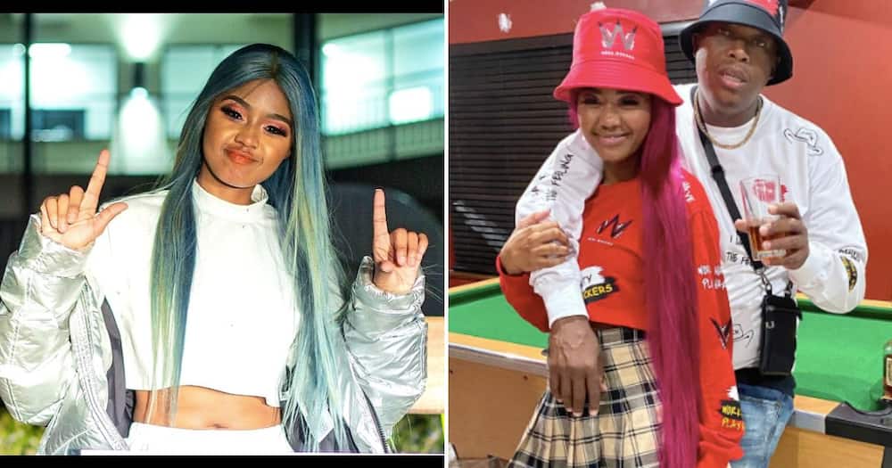 Babes Wodumo cries while dancing to Mampintsha's song
