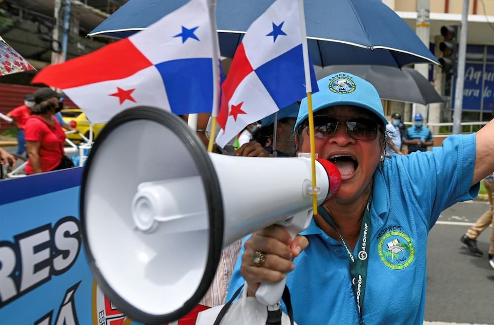 Demonstrators in Panama have reopened major highways they had previously blocked to protest the high cost of living