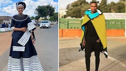 Natasha Thahane and Lorch's relationship status leaves Mzansi peeps confused after snaps of them in the same event went viral