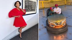 Thembi Seete spends time with son Dakalo on a fun Kart riding trip, 'Gomora' star drops social media content