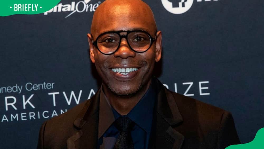 Dave Chappelle attending an award ceremony at the Kennedy Centre