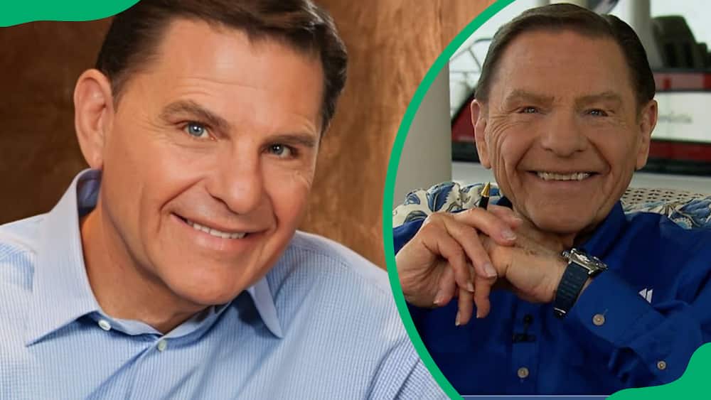 Kenneth Copeland having a good time