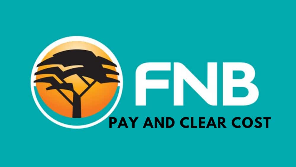 Pay and Clear FNB cost
