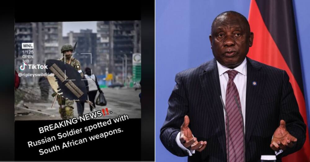 Mzansi makes fun of US allegation that SA supplied arms to Russia