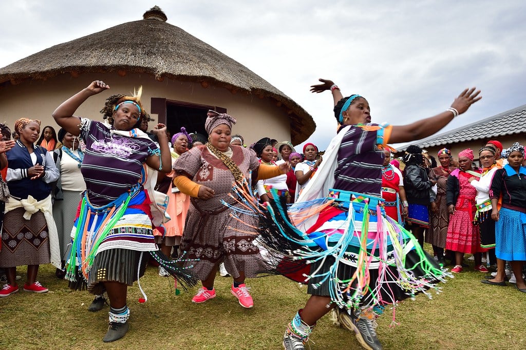 Zulu culture, food, traditional attire, wedding ceremony, dance and