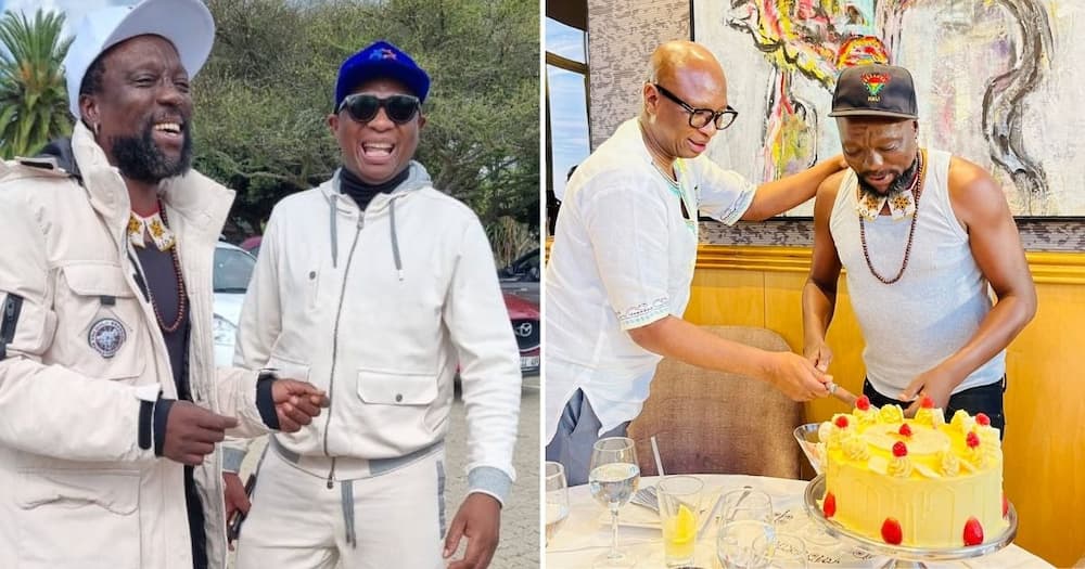 Zizi Kodwa threw Zola 7 a birthday party and posted pictures and videos