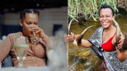 Zodwa Wabantu causes a frenzy with intimate sangoma initiation pics, fans slam open show