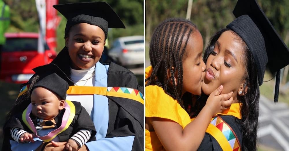 graduation, moms, babies, University of KwaZulu-Natal, UKZN, graduating mothers, mommies, bundle of joy, inspiration, cute babies and moms, education