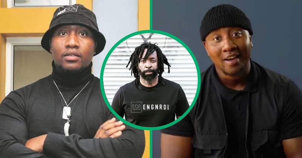 DJ Sbu interviewed former 'Sizok'thola' presenter Xolani Khumalo on his 'The Hustler's Corner' podcast.