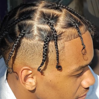 20 box braids hairstyles for men