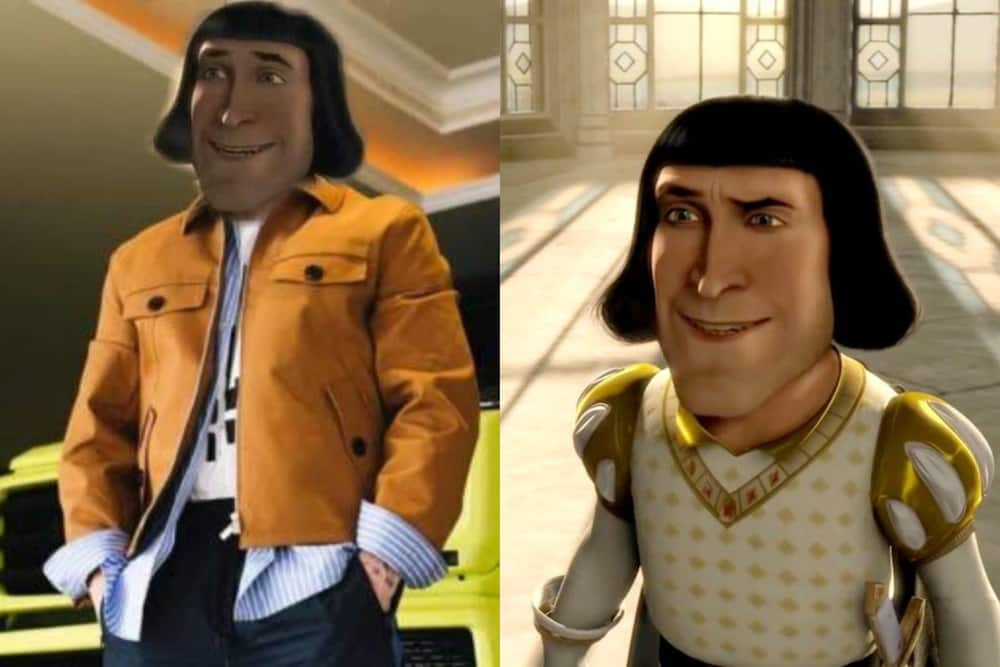Lord Farquaad's character as inspired by Michael Eisner