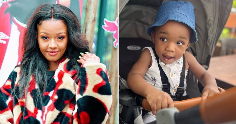 Babes Wodumo celebrated her son's bday