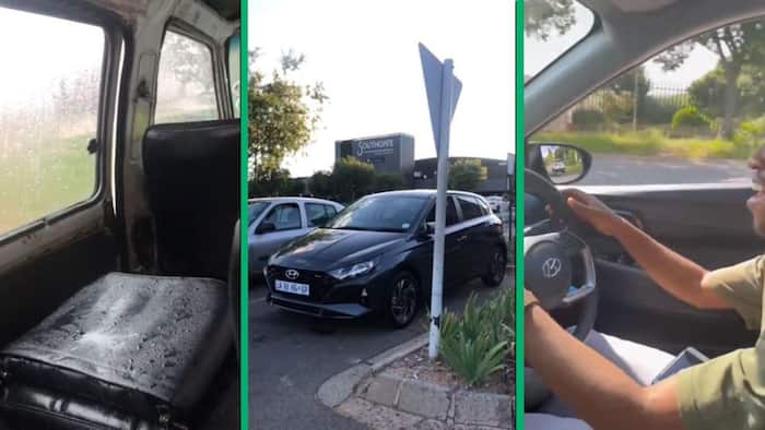 Man goes from catching taxis to owning new Hyundai car, his journey inspires Mzansi TikTok