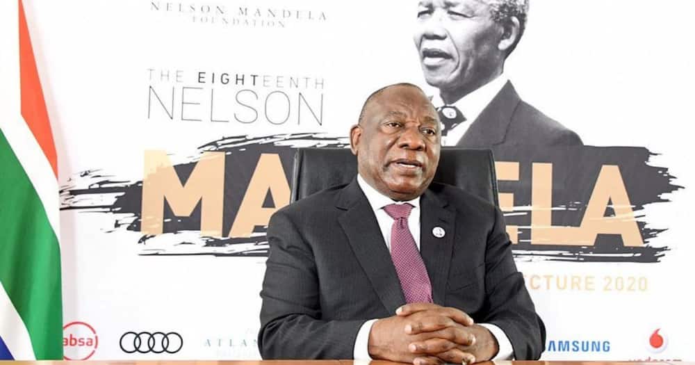 President Cyril Ramaphosa address South Africa on Human Rights Day