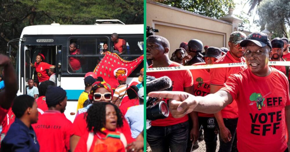 The EFF went on a name and shame campaign banning hundreds of representatives from its10th anniversary rally