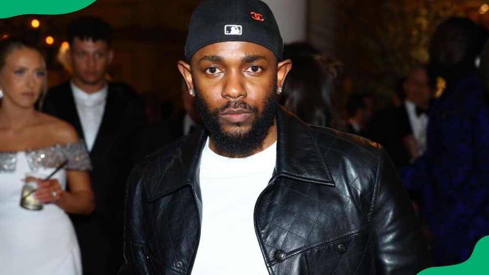 Kendrick Lamar attending an event at the Metropolitan Museum of Art