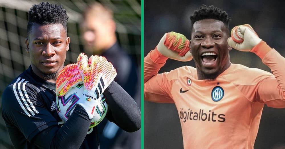 André Onana jetted to Côte d’Ivoire for the AFCON Cameroon and Guinea match