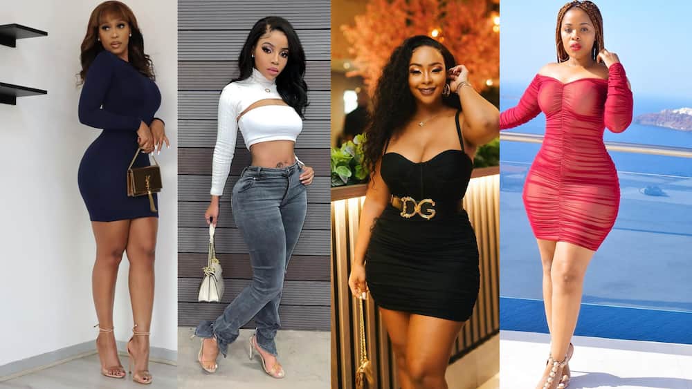 Hot celebrities with curves in South Africa