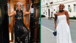 Thuso Mbedu's new American accent sparks a large debate on social media, receives mixed reactions
