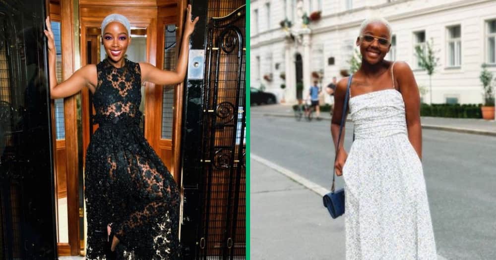 Thuso Mbedu's accent switch leaves the internet in stitches.