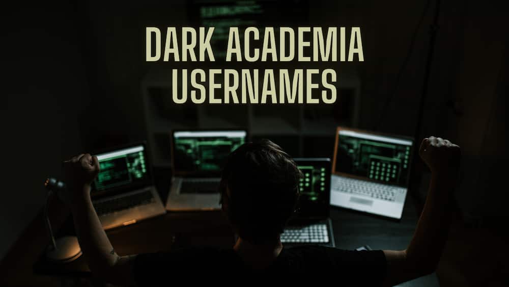 Dark academia monikers