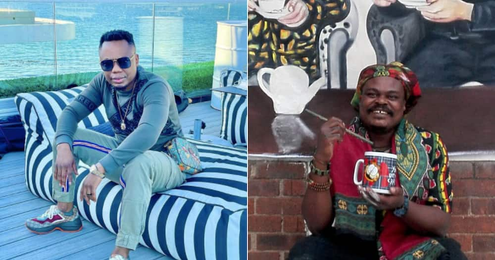 DJ Tira is thankful for Rasta honouring him with one of his famous portraits