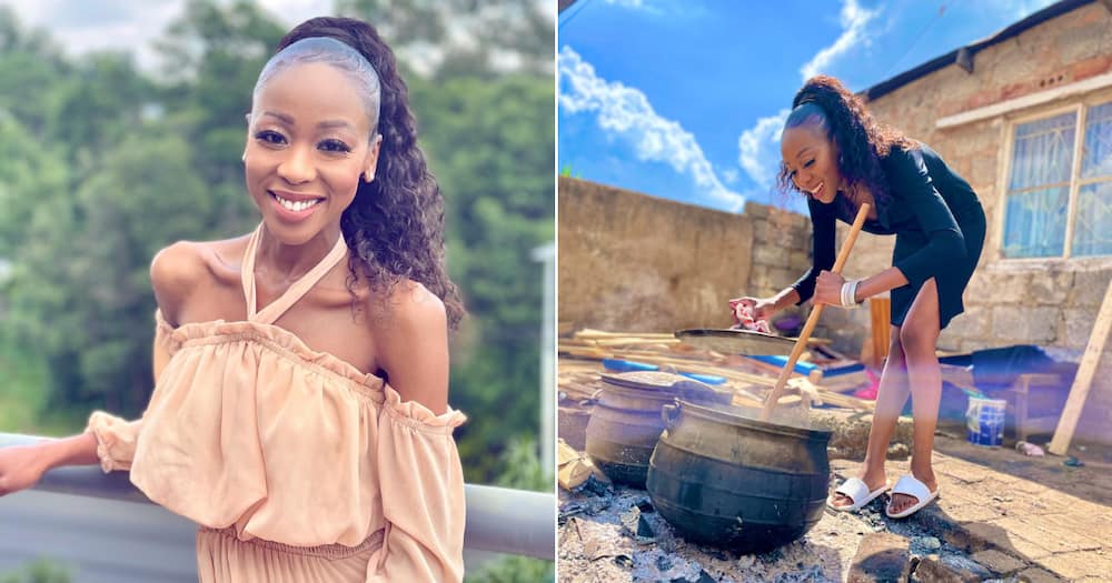 Faith Mangope, fame, family, cooking, social media, Mzansi