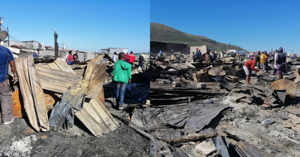 Fire snuffs out festivities in Masiphumele informal settlement
