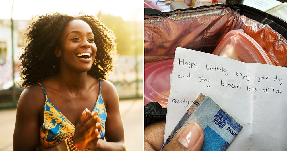 Lady from Limpopo overwhelmed by sweet gift of R100 and note from domestic helper
