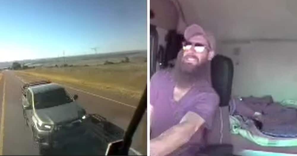 viral, Driver, bakkie, crash, Truck, Mpumalanga, south africa, accident