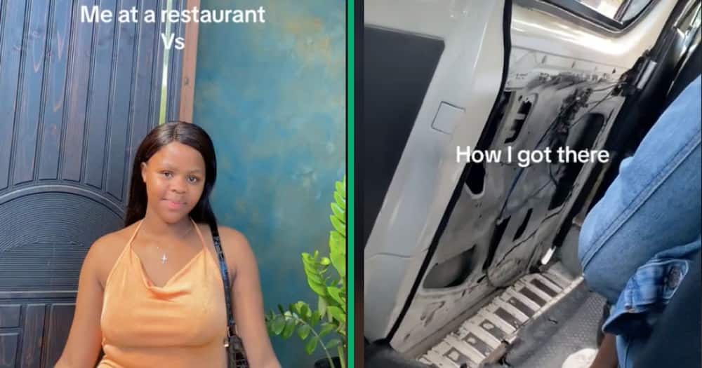 Hot Zulu Woman Gets to Fancy Restaurant in Broken-Down Taxi, Tells ...