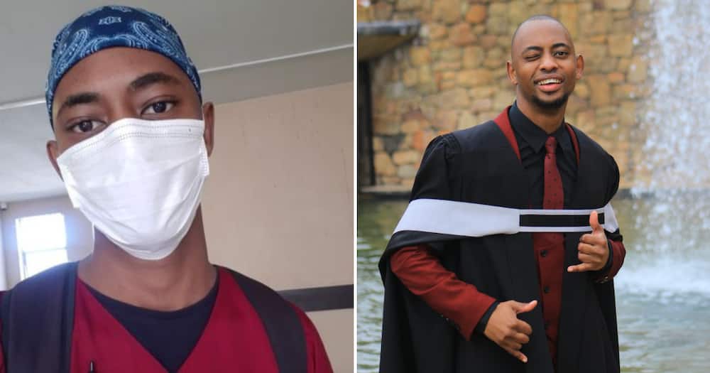 Wits medical student graduated as a doctor and detailed his struggles