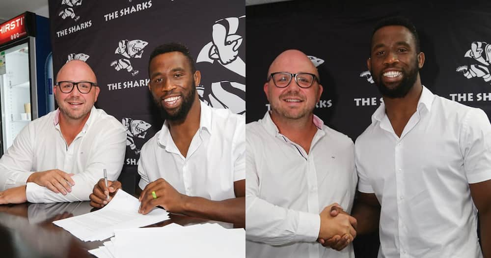 Siya Kolisi Has Joined the Sharks, Mzansi Reacts Happily: "Love It"