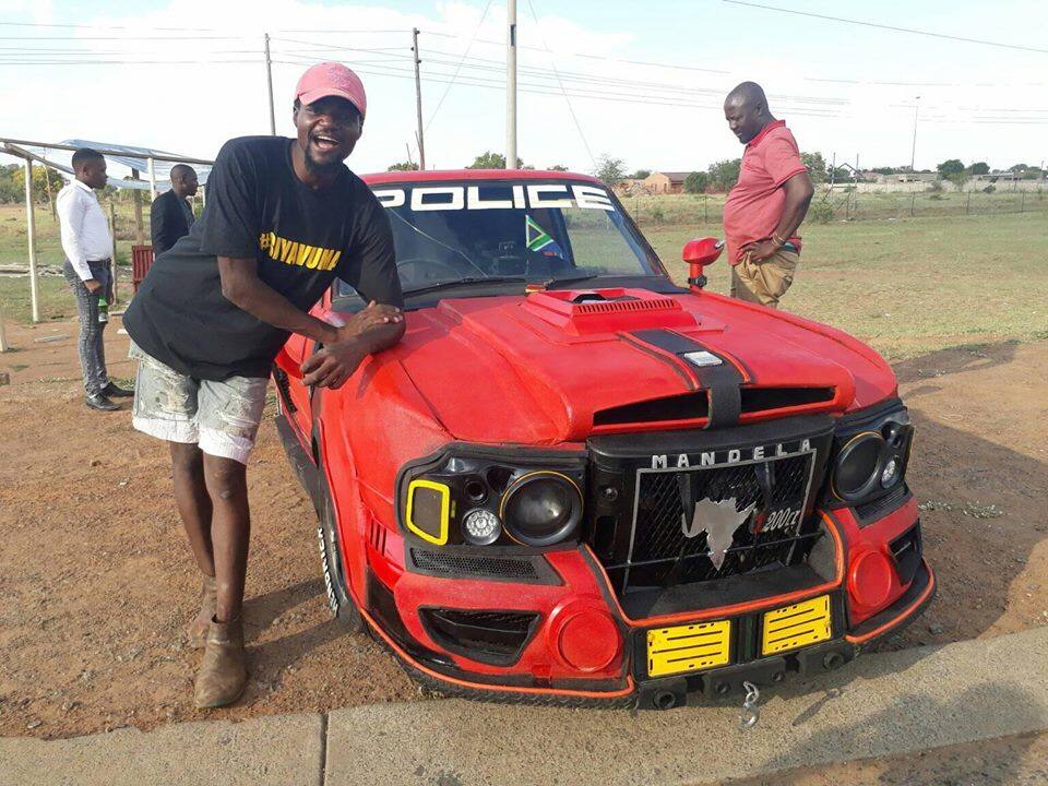 Proudly South African: Hendrick Chebanga wows social media with handmade sports car