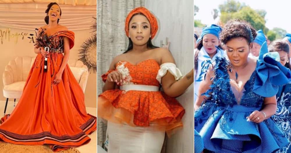 Xhosa, Tswana and Xhosa wedding dresses