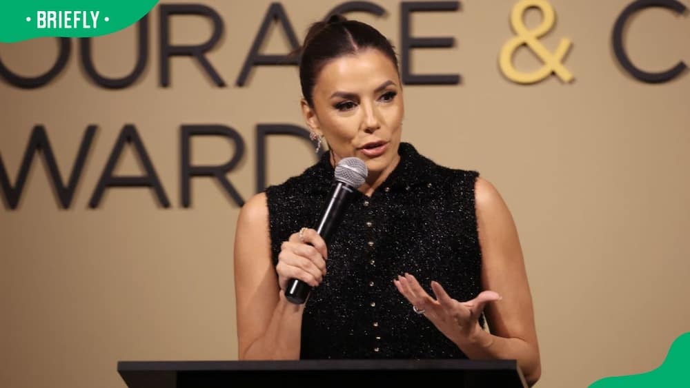Actress Eva Longoria during the Courage and Civility Award in 2024