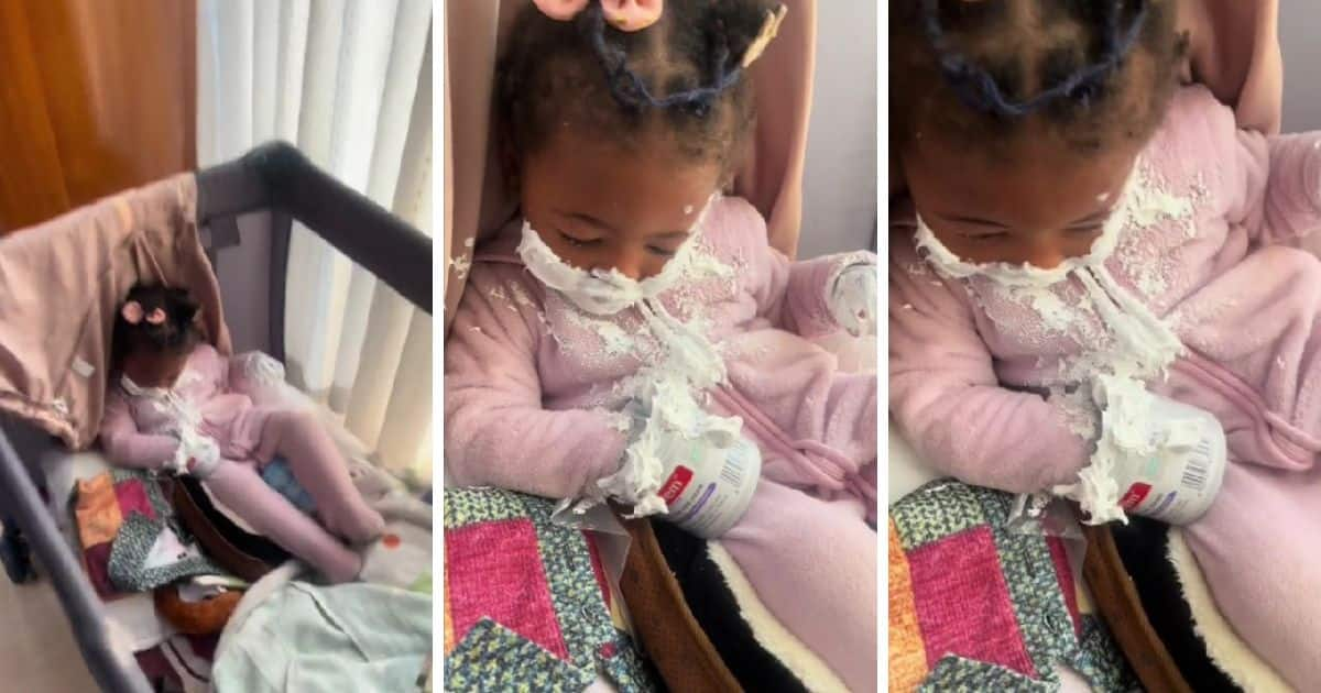 Tiktok Video Of Mom Catching Daughter Smeared With Sudocrem Inside Cot Has Mzansi Feeling Chest